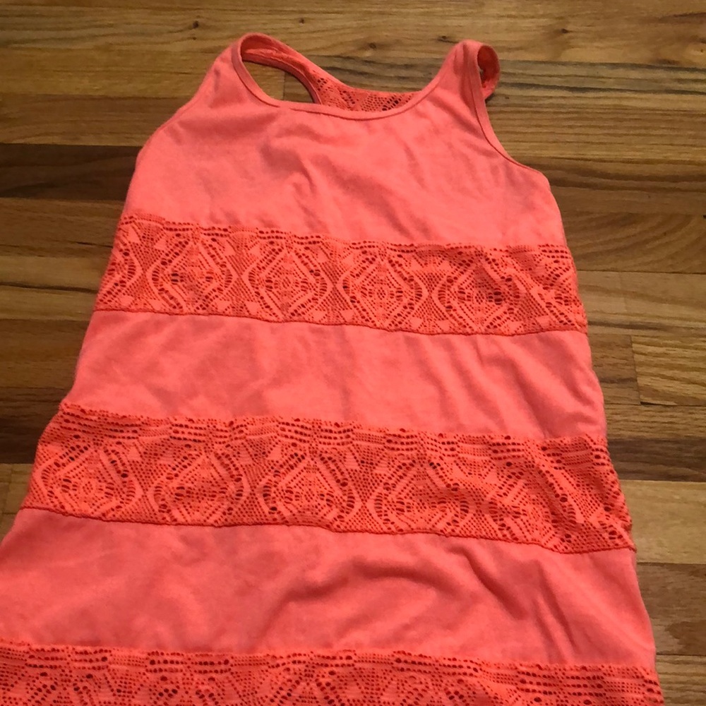 Coral/Pink Beach Cover up Girls.